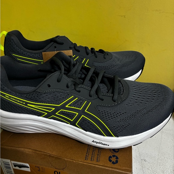 Asics Other - ASICS Mens new Grey/Neon Green